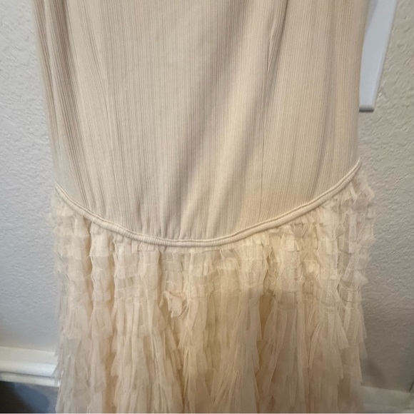 Medium Mliyasan Tulle Maxi Dress Spaghetti
Strap Layered Fluffy Rufifle - Picture 3 of 10